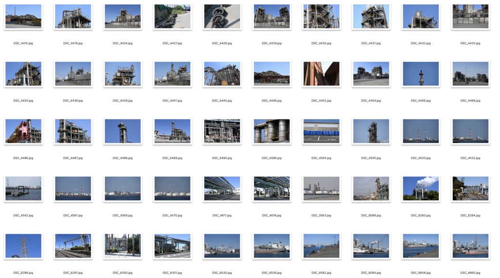 【背景資料画像】工場地帯