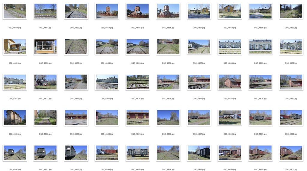 【背景資料画像】廃線跡・廃貨物跡:フィンランド編【BOOTH版限定】