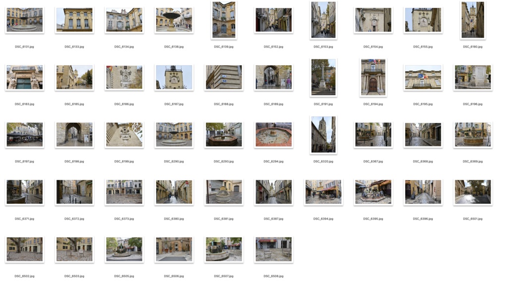 【背景【背景資料画像】フランスの美しい街1エクサン・プロバンス&サルラ・ラ・カネダ