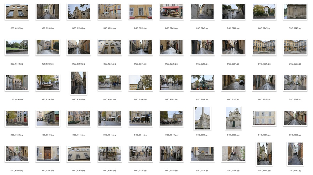 【背景【背景資料画像】フランスの美しい街1エクサン・プロバンス&サルラ・ラ・カネダ