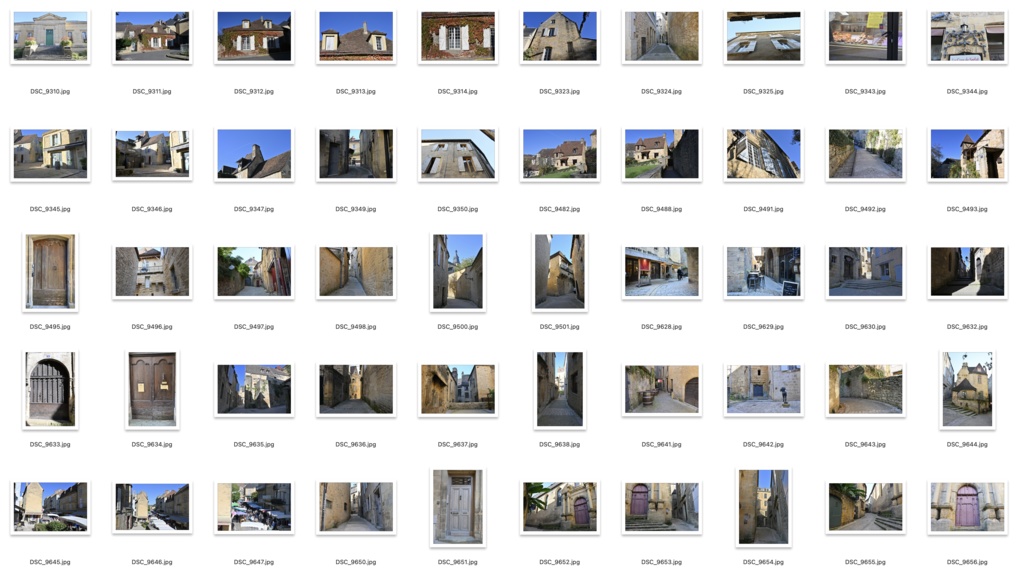 【背景【背景資料画像】フランスの美しい街1エクサン・プロバンス&サルラ・ラ・カネダ