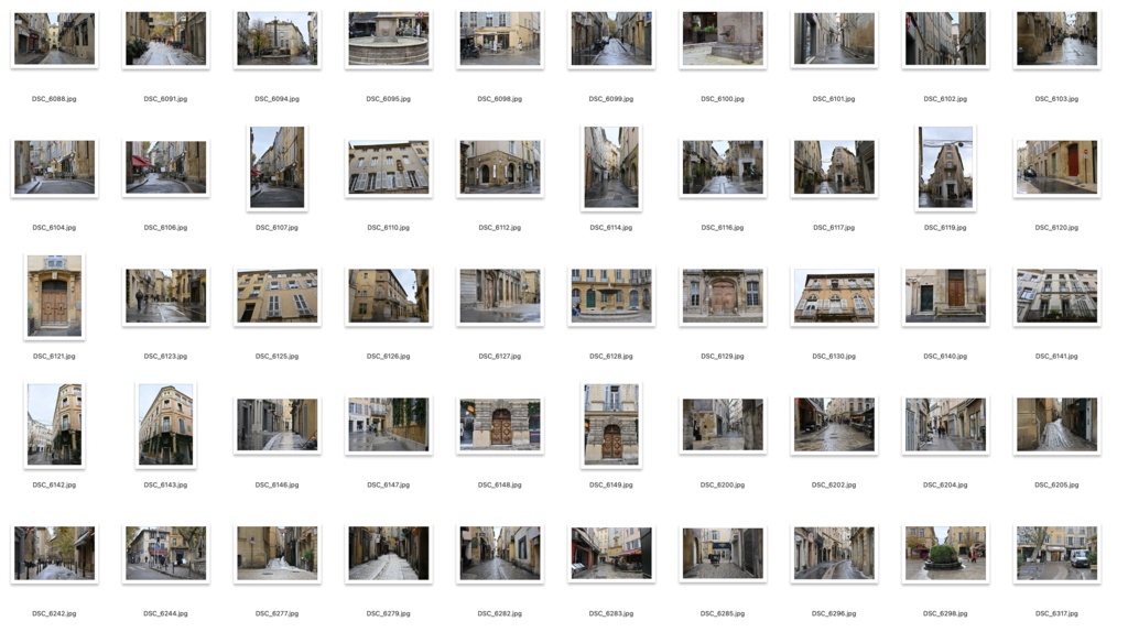 【背景【背景資料画像】フランスの美しい街1エクサン・プロバンス&サルラ・ラ・カネダ