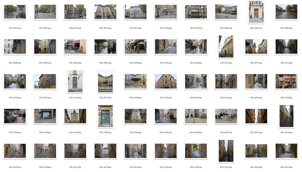 【背景【背景資料画像】フランスの美しい街1エクサン・プロバンス&サルラ・ラ・カネダ