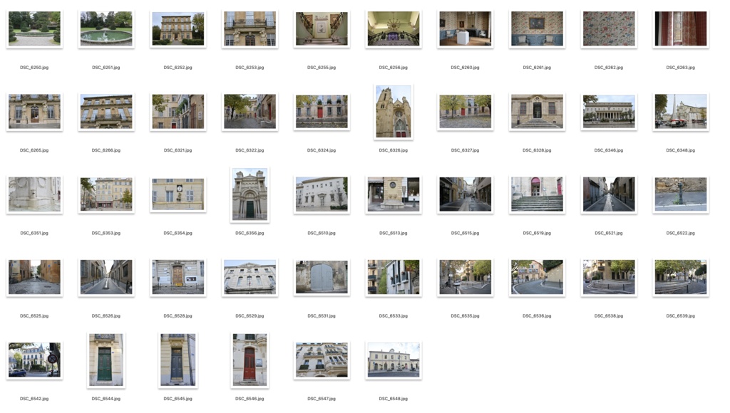 【背景【背景資料画像】フランスの美しい街1エクサン・プロバンス&サルラ・ラ・カネダ