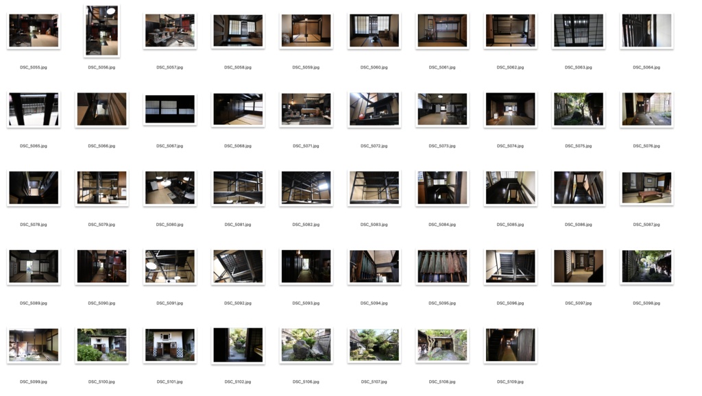 【背景資料画像】宿場町〜妻籠宿・馬籠宿・奈良井宿・関宿・大内宿
