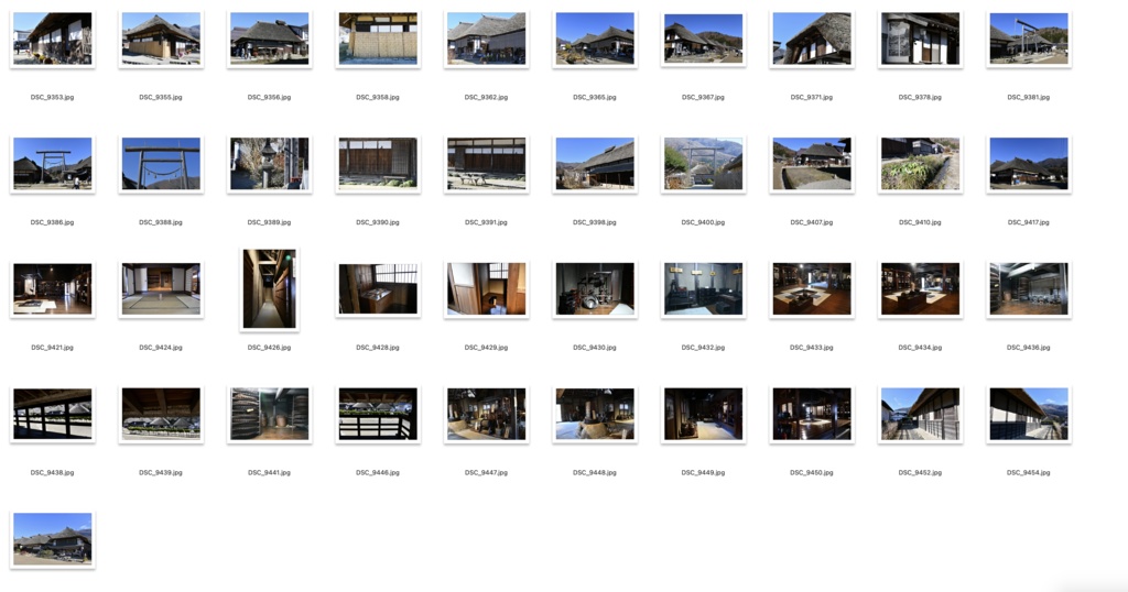 【背景資料画像】宿場町〜妻籠宿・馬籠宿・奈良井宿・関宿・大内宿