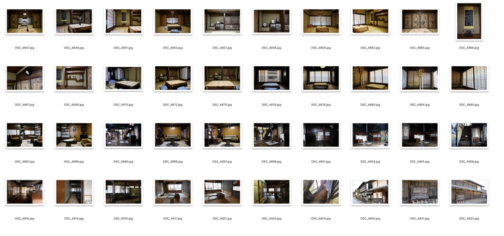 【背景資料画像】宿場町〜妻籠宿・馬籠宿・奈良井宿・関宿・大内宿