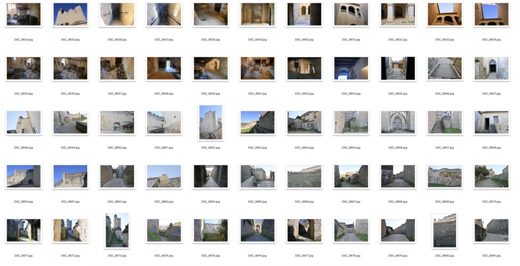 【背景資料画像】フランスの古城・廃城