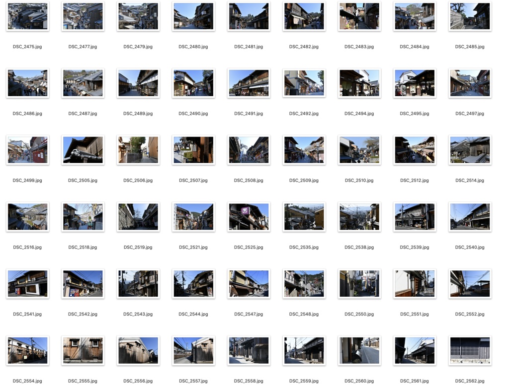 【背景資料画像】京都の街並み