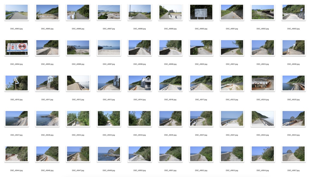 【背景資料画像】玄界島の猫と街並み