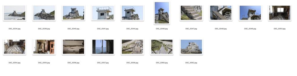 【背景資料画像】玄界島の猫と街並み