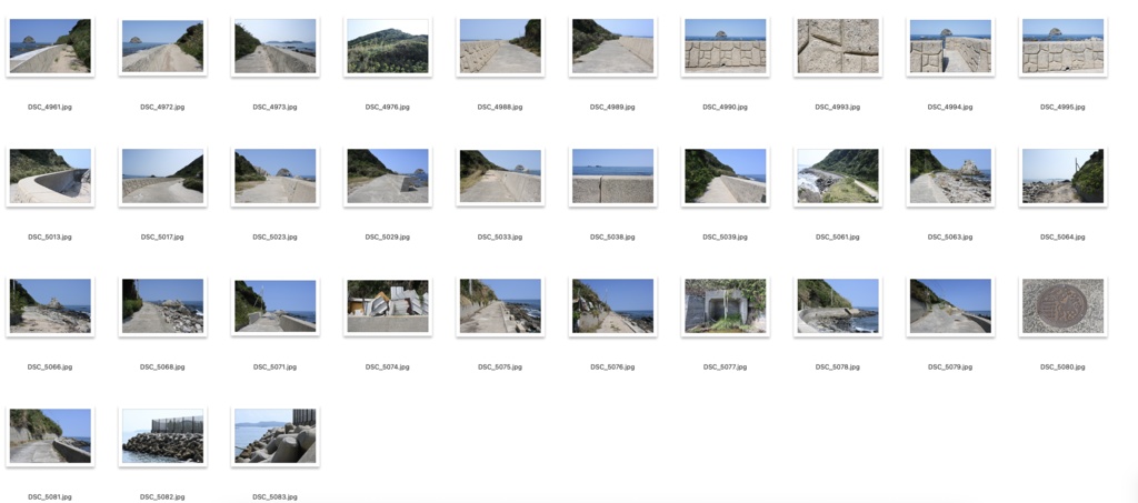 【背景資料画像】玄界島の猫と街並み