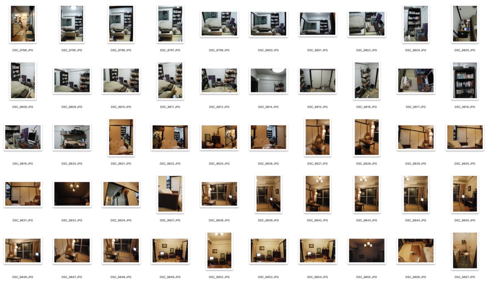 【背景資料画像】マンション・アパート3【BOOTH版限定】