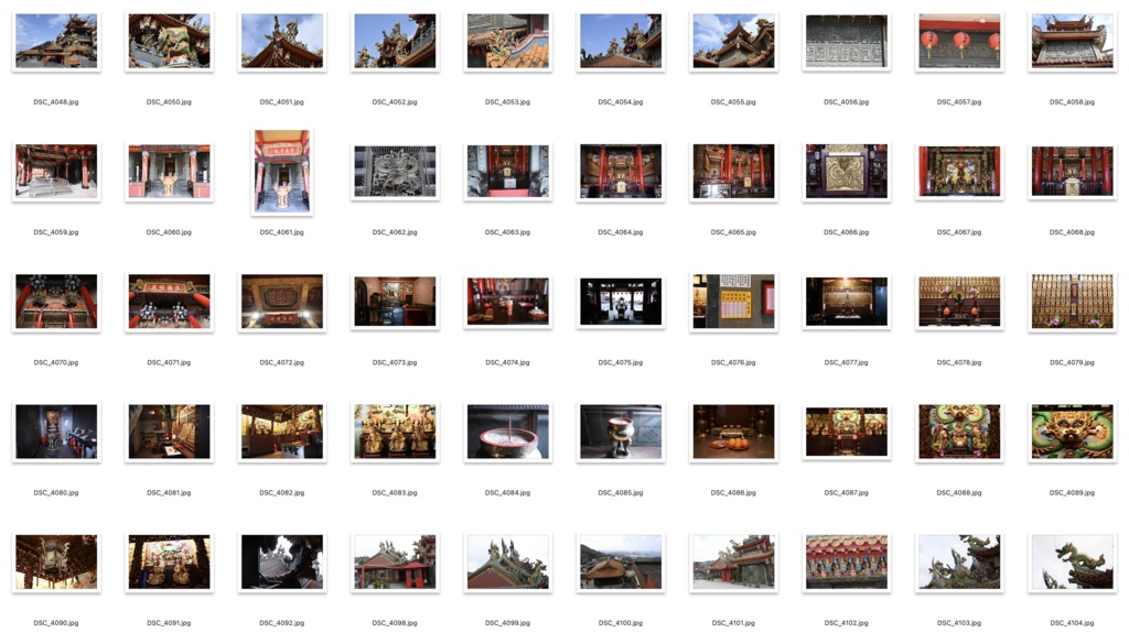 【背景資料画像】台湾九份〜台湾の古い街並み1