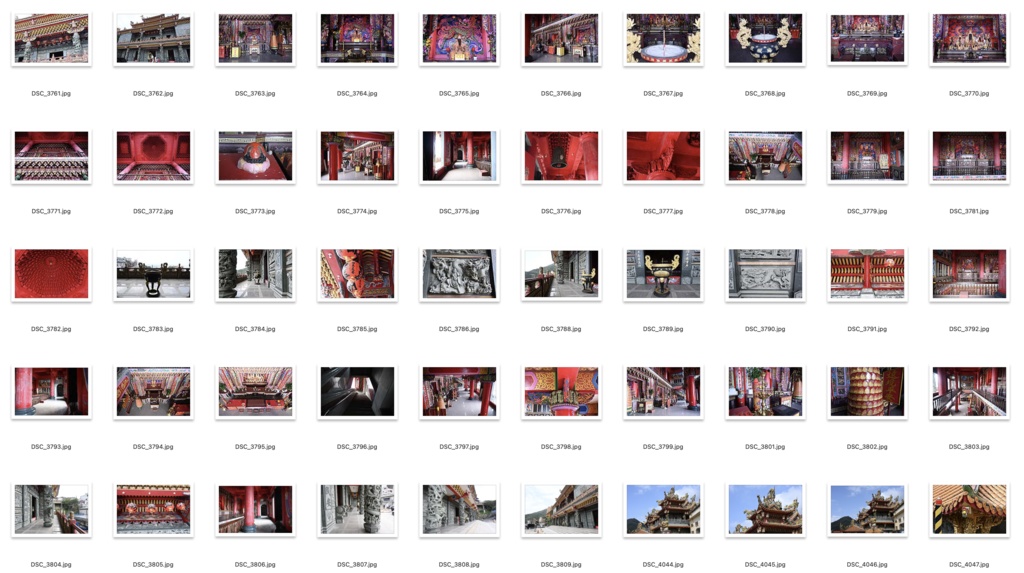 【背景資料画像】台湾九份〜台湾の古い街並み1