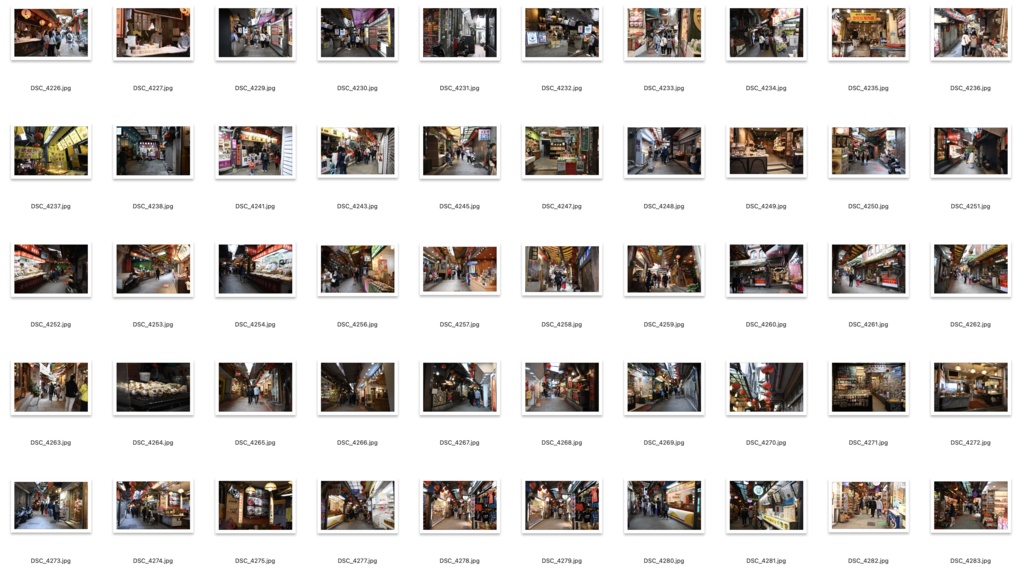 【背景資料画像】台湾九份〜台湾の古い街並み1