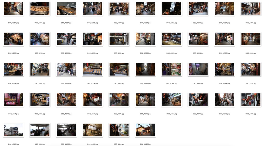 【背景資料画像】台湾九份〜台湾の古い街並み1