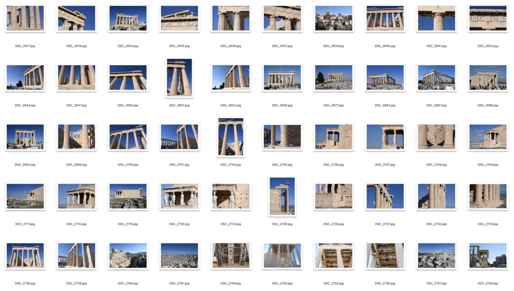 【背景資料画像】アテネ&デロス島の神殿遺跡〜ギリシャの世界遺産