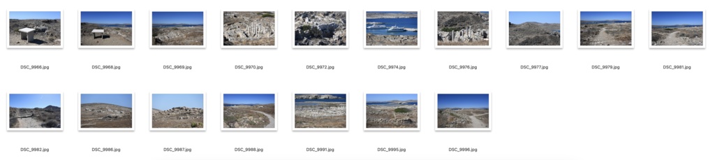 【背景資料画像】アテネ&デロス島の神殿遺跡〜ギリシャの世界遺産