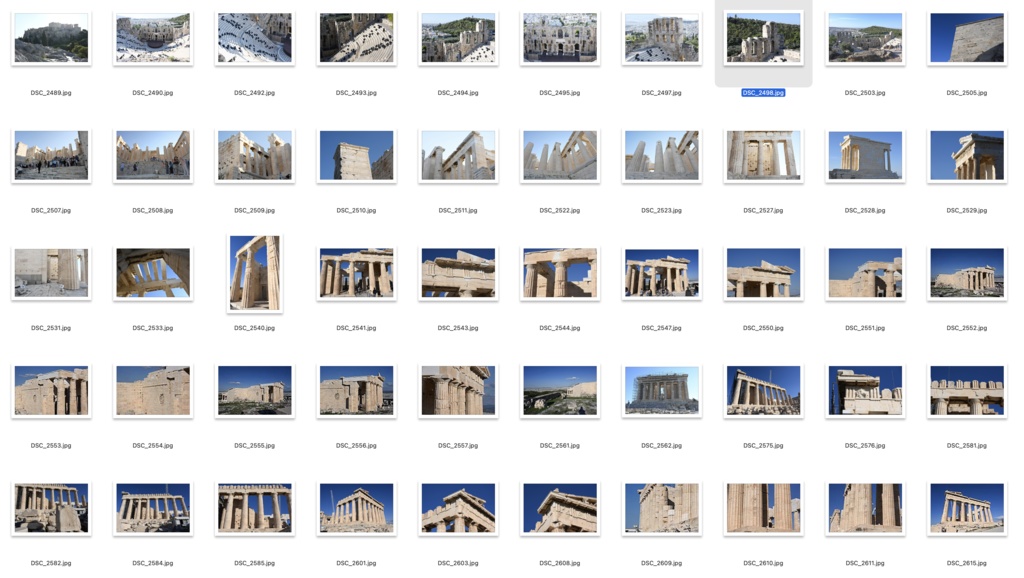 【背景資料画像】アテネ&デロス島の神殿遺跡〜ギリシャの世界遺産