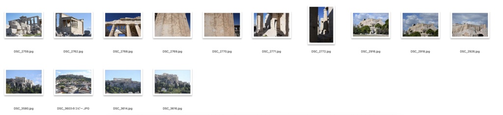 【背景資料画像】アテネ&デロス島の神殿遺跡〜ギリシャの世界遺産