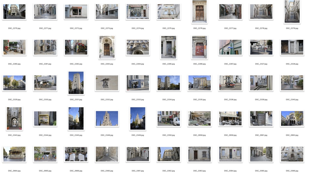 【背景資料画像】フランス・アヴィニョンの街並みと南仏のローマ遺跡