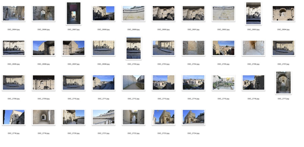 【背景資料画像】フランス・アヴィニョンの街並みと南仏のローマ遺跡