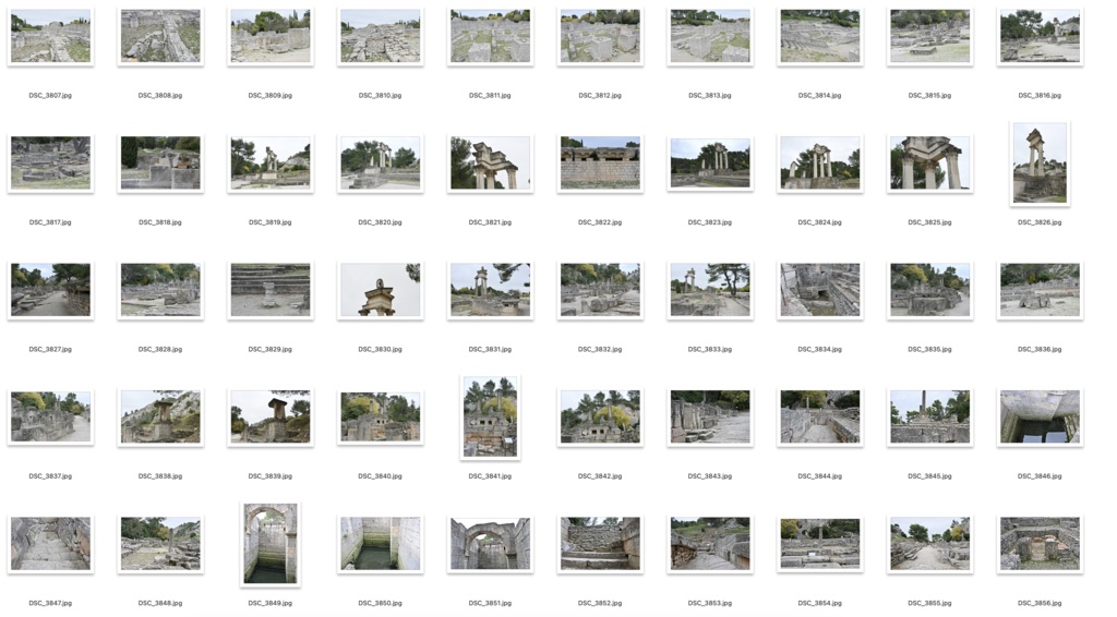 【背景資料画像】フランス・アヴィニョンの街並みと南仏のローマ遺跡