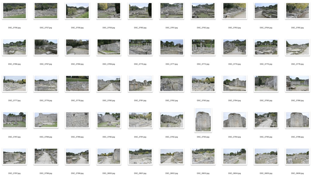 【背景資料画像】フランス・アヴィニョンの街並みと南仏のローマ遺跡