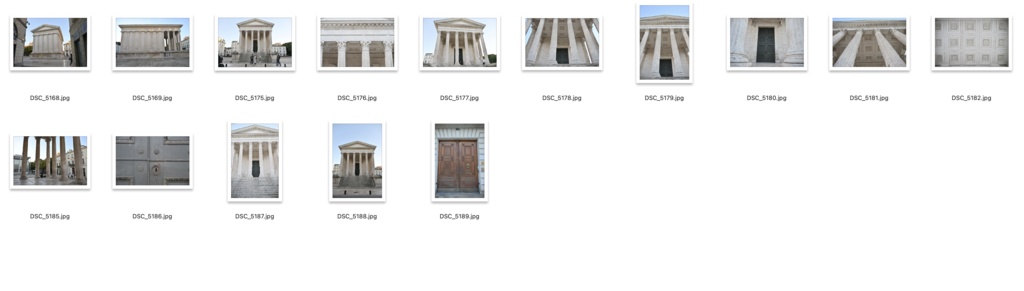 【背景資料画像】フランス・アヴィニョンの街並みと南仏のローマ遺跡