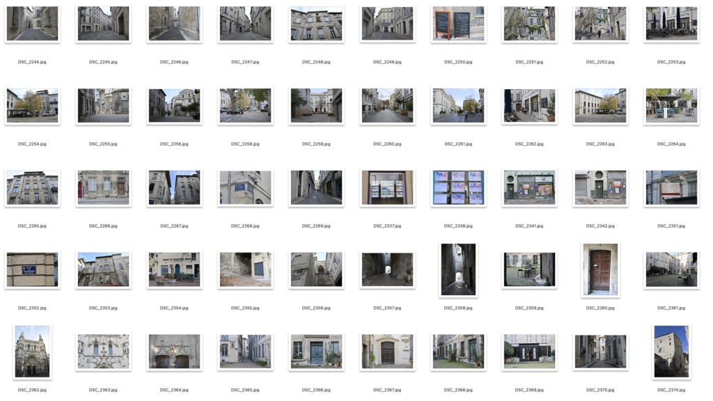 【背景資料画像】フランス・アヴィニョンの街並みと南仏のローマ遺跡