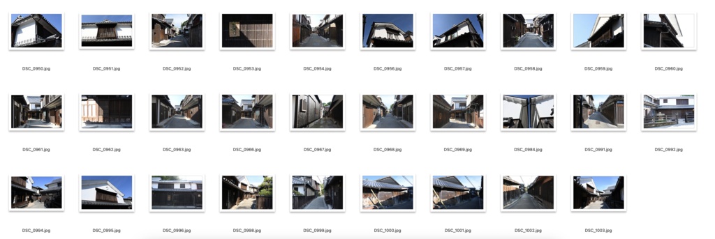 【背景資料画像】江戸時代の面影が残る街並み:広島竹原・御手洗