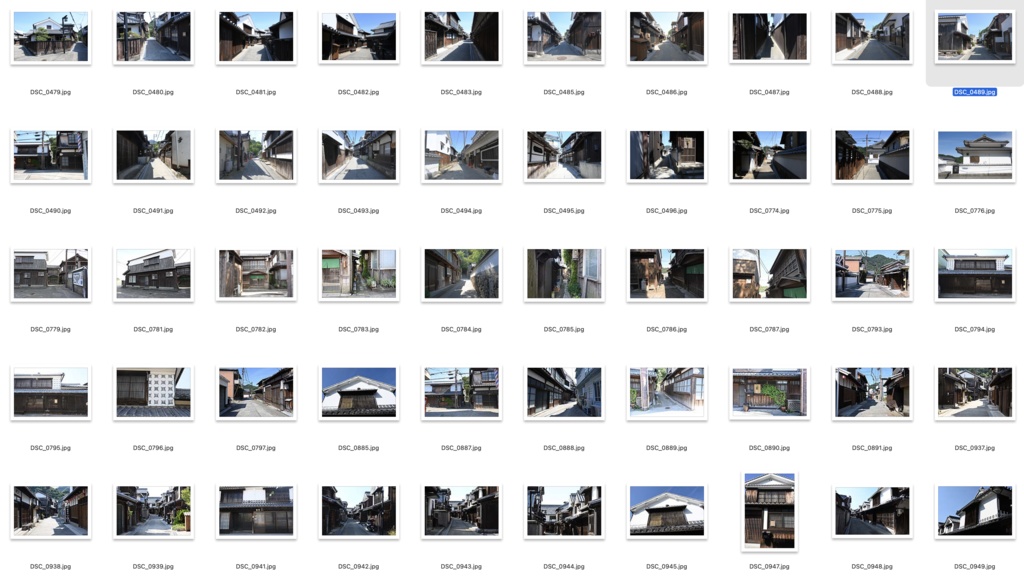 【背景資料画像】江戸時代の面影が残る街並み:広島竹原・御手洗