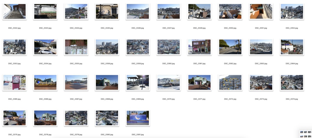 【背景資料画像】韓国1釜山:甘川村、白瀬村、虎川村