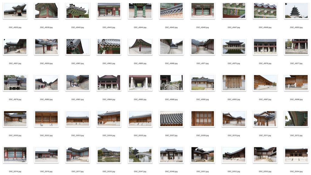 【背景資料画像】宮殿・城1韓国編:水原華城・華城行宮・景福宮