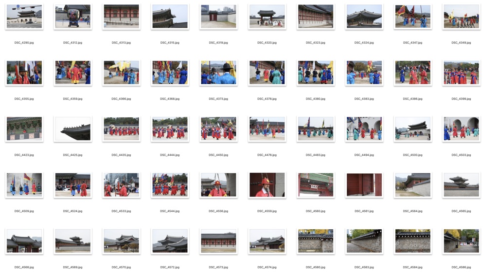 【背景資料画像】宮殿・城1韓国編:水原華城・華城行宮・景福宮