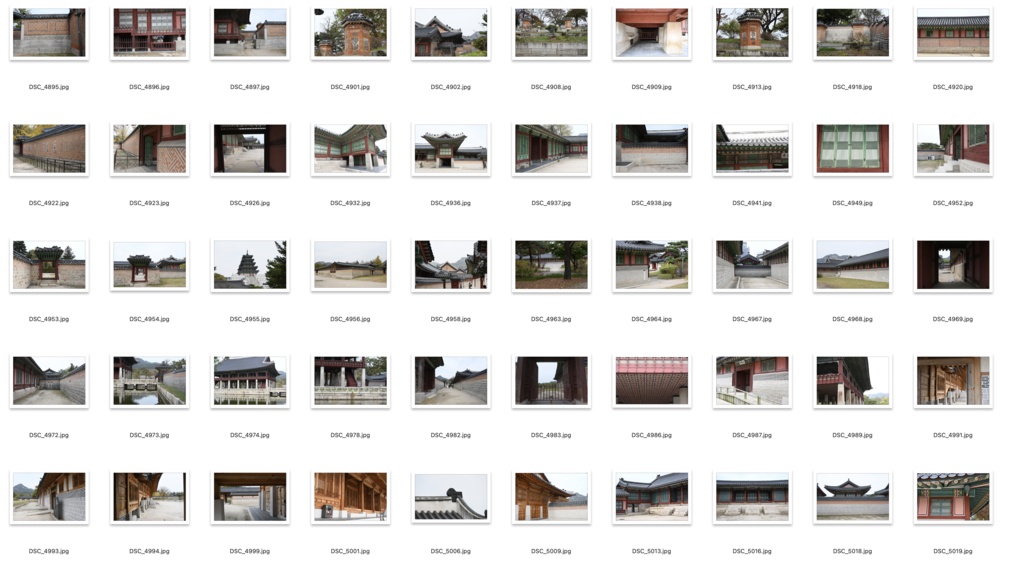 【背景資料画像】宮殿・城1韓国編:水原華城・華城行宮・景福宮