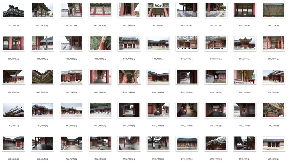 【背景資料画像】宮殿・城1韓国編:水原華城・華城行宮・景福宮