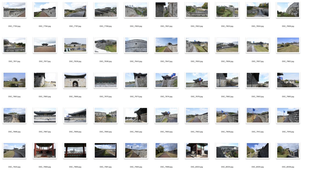 【背景資料画像】宮殿・城1韓国編:水原華城・華城行宮・景福宮