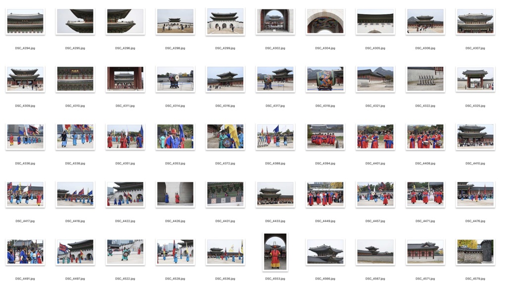 【背景資料画像】宮殿・城1韓国編:水原華城・華城行宮・景福宮