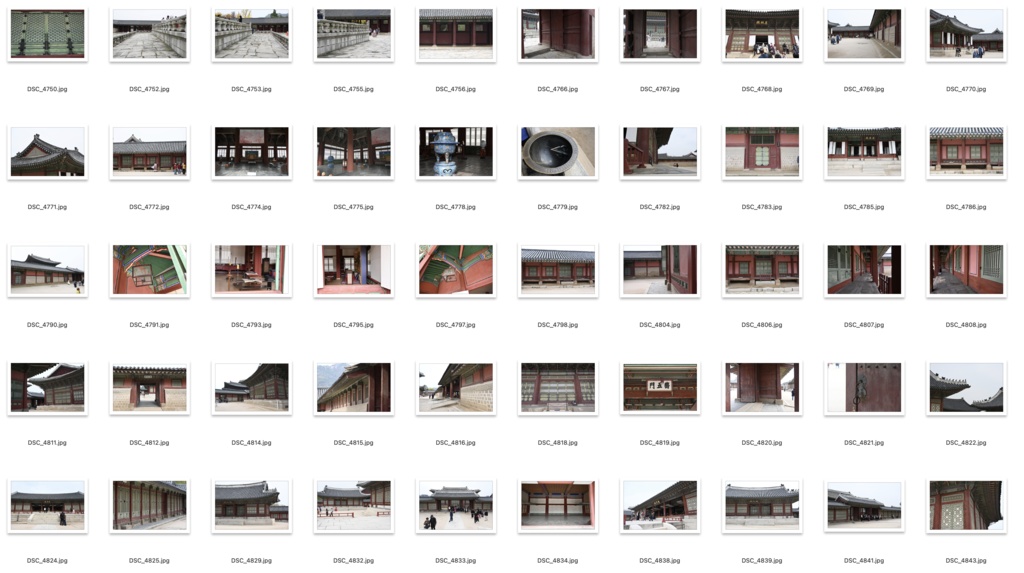 【背景資料画像】宮殿・城1韓国編:水原華城・華城行宮・景福宮