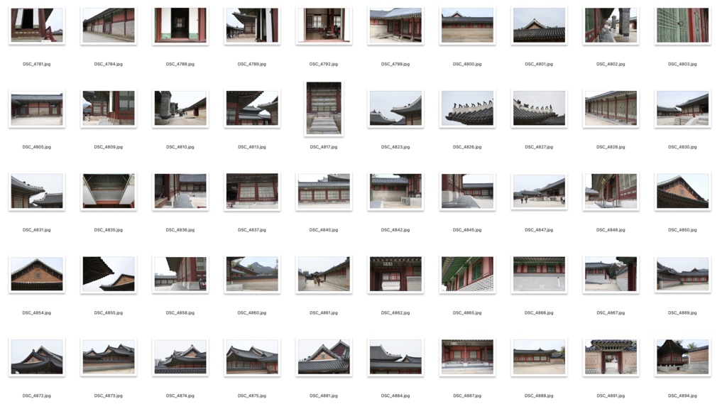 【背景資料画像】宮殿・城1韓国編:水原華城・華城行宮・景福宮