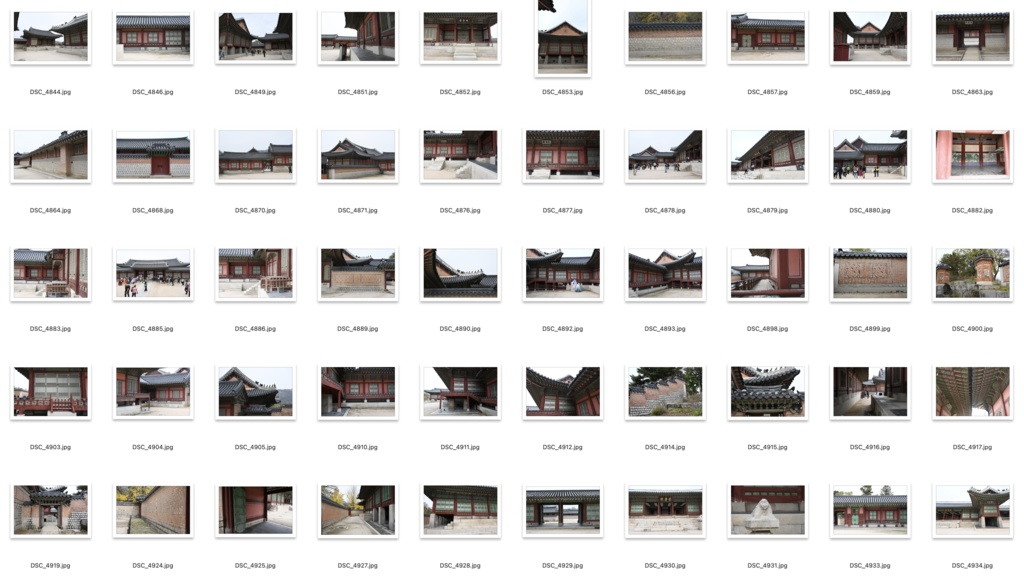 【背景資料画像】宮殿・城1韓国編:水原華城・華城行宮・景福宮