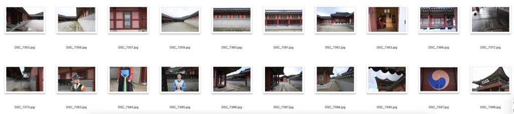 【背景資料画像】宮殿・城1韓国編:水原華城・華城行宮・景福宮