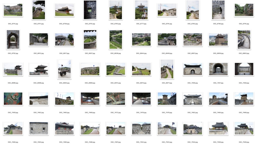 【背景資料画像】宮殿・城1韓国編:水原華城・華城行宮・景福宮