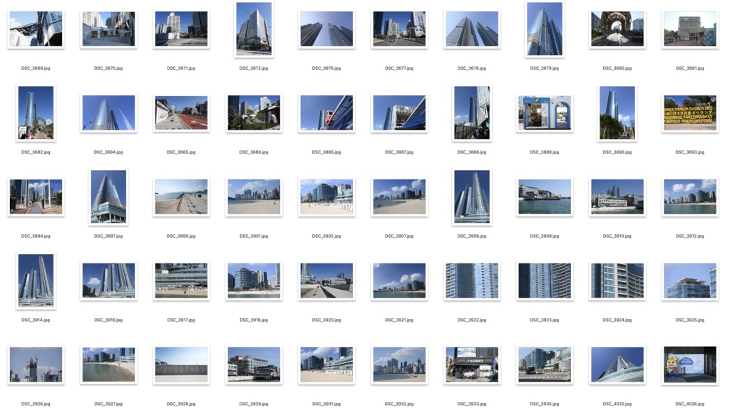 【背景資料画像】韓国2釜山の街並み【BOOTH版限定】