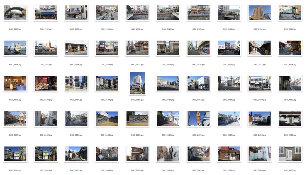 【背景資料画像】韓国2釜山の街並み【BOOTH版限定】