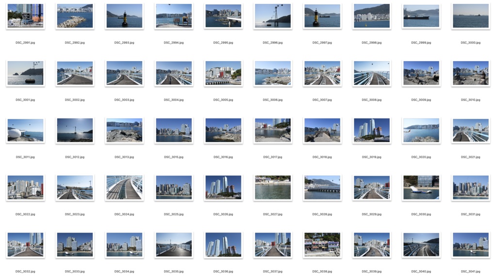【背景資料画像】韓国2釜山の街並み【BOOTH版限定】