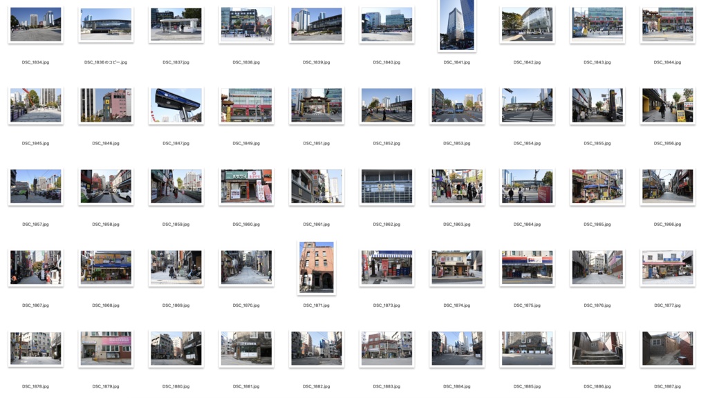 【背景資料画像】韓国2釜山の街並み【BOOTH版限定】