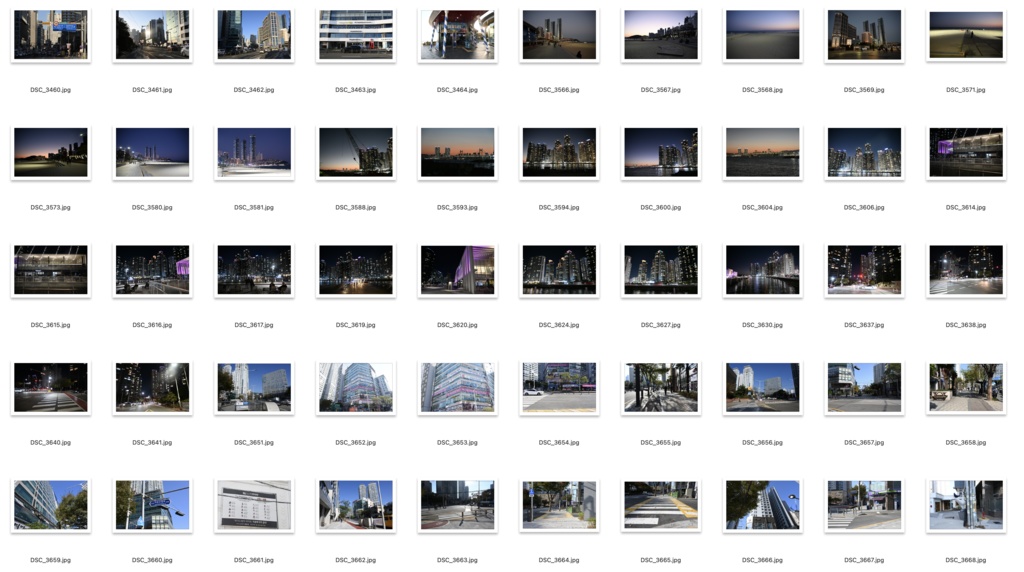 【背景資料画像】韓国2釜山の街並み【BOOTH版限定】